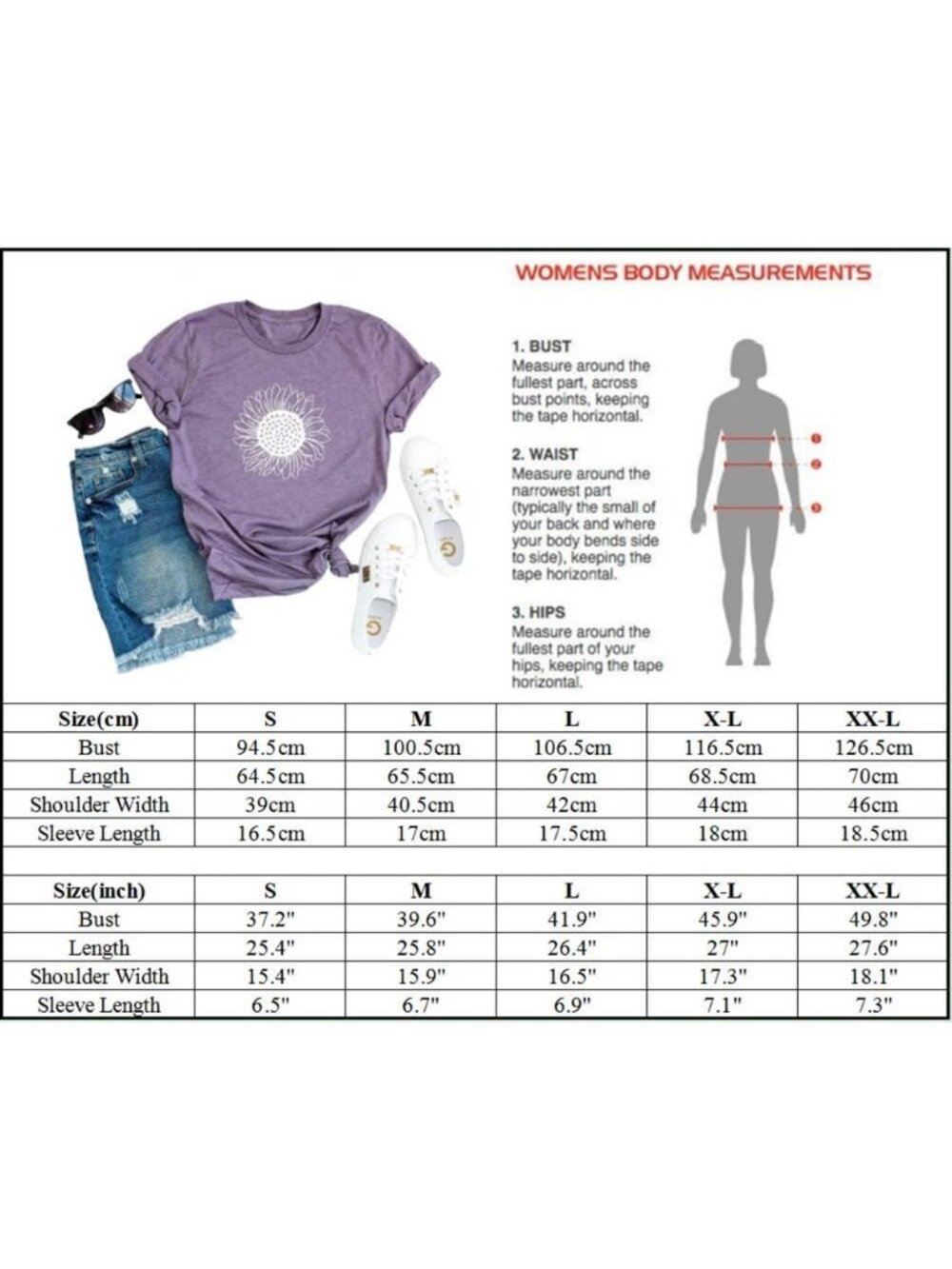 Women's Pink Crew Neck Short Sleeve Sunflower Graphic Vintage Tee Shirts Tops - Picture 4 of 5